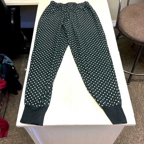 Pj Couture Micro-fleece Polka Dot Pajama Pants - Picture 1 of 4
